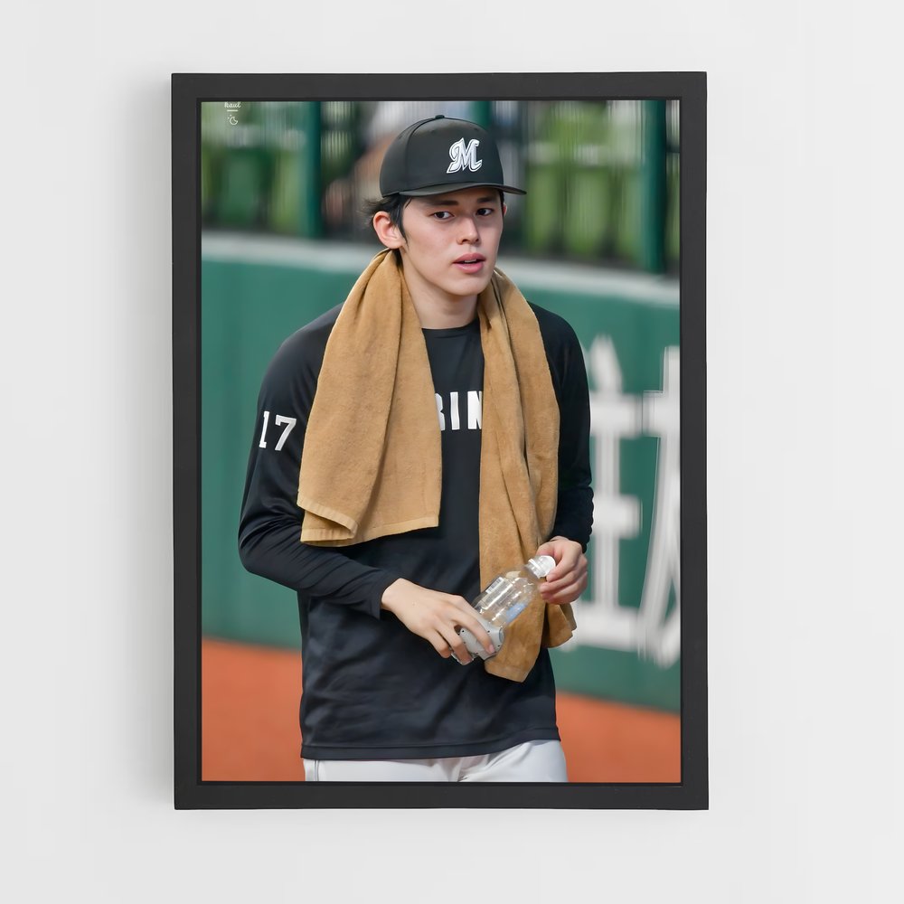 Poster Le Chapeau de Roki – affiche Baseball (vue 2)
